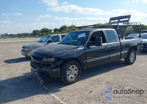1999 Chevrolet Silverado 1500 из США, поврежденный, VIN 2GCEC19W7X1262039